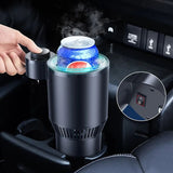 2-in-1 Smart Car Heating & Cooling Cup Holder with Digital Display